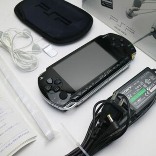 ソニー(SONY)の超美品 PSP-1000 ブラック  M111(携帯用ゲーム機本体)