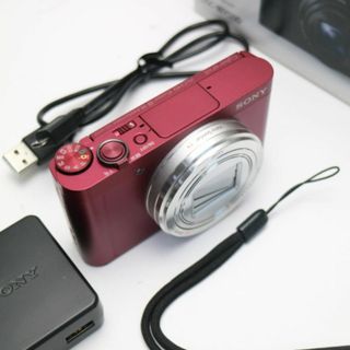 ソニー(SONY)の超美品 DSC-WX500 レッド  M111(コンパクトデジタルカメラ)