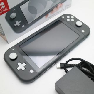 ニンテンドースイッチ(Nintendo Switch)の新品同様 Nintendo Switch Lite グレー  M111(携帯用ゲーム機本体)