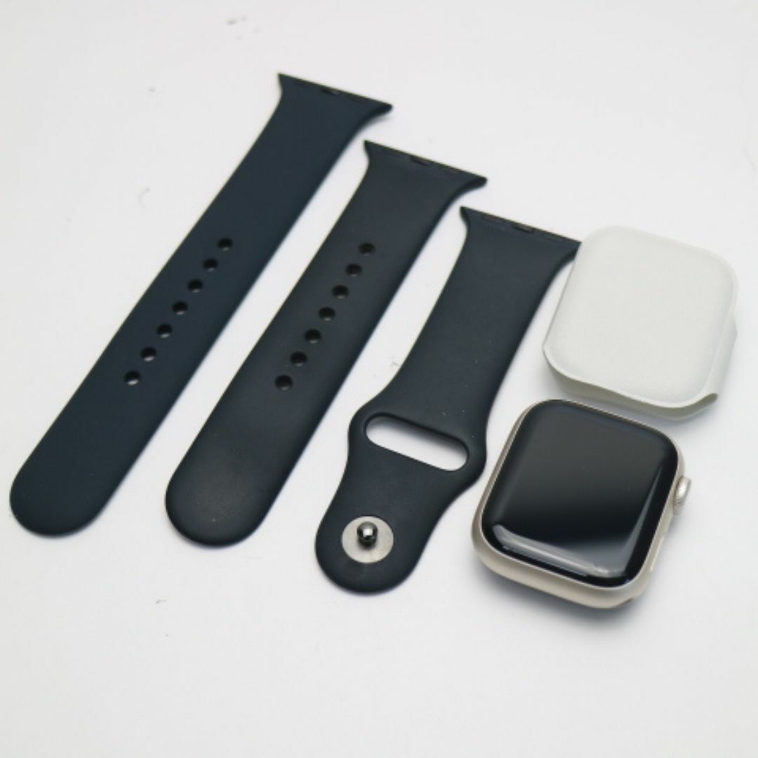 Apple(アップル)の超美品 Apple Watch Series8 41mm GPS スターライト M111 スマホ/家電/カメラのスマホ/家電/カメラ その他(その他)の商品写真