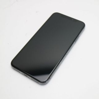 アイフォーン(iPhone)の良品中古 SIMフリー iPhoneX 64GB スペースグレイ  M111(スマートフォン本体)