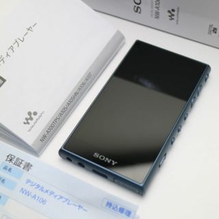 ソニー(SONY)の新品同様 NW-A106 ブルー  M111(ポータブルプレーヤー)