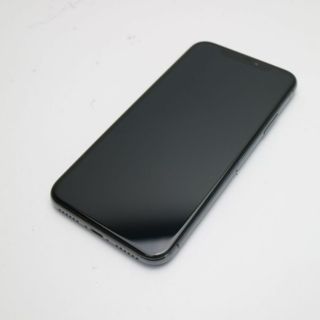 アイフォーン(iPhone)の超美品 SIMフリー iPhoneX 64GB スペースグレイ  M111(スマートフォン本体)