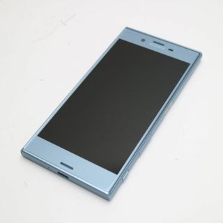 エクスペリア(Xperia)の超美品 au SOV35 Xperia XZs ブルー 白ロム M111(スマートフォン本体)