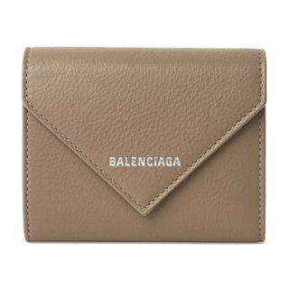 Balenciaga - 新品 バレンシアガ BALENCIAGA 3つ折り財布 パピエ ミンクグレー