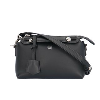 FENDI - フェンディ ミニバイザウェイ ショルダーバッグ レザー 8BL135 1D5 ブラック レディース FENDI  中古