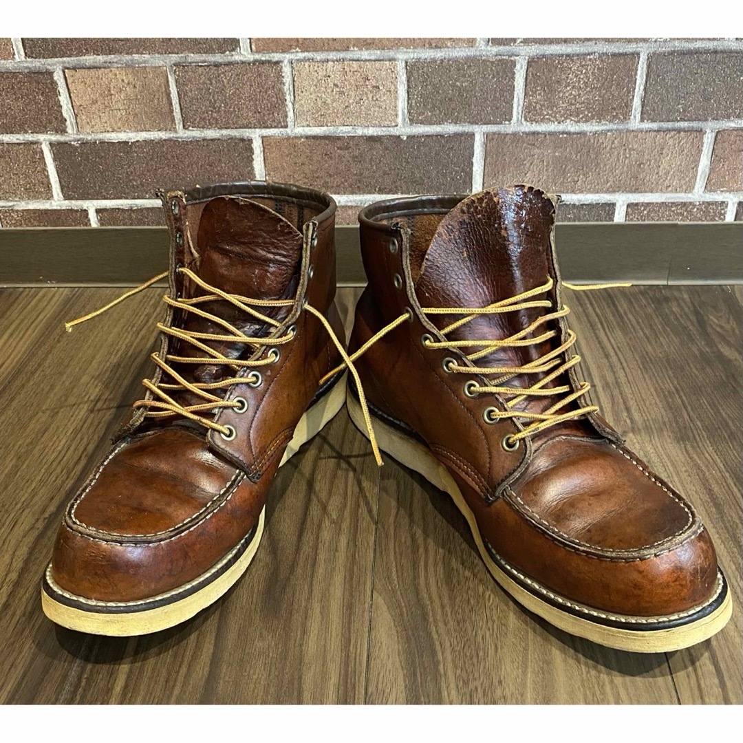 REDWING(レッドウィング)のレッドウィング  アイリッシュセッター 875 四角犬タグ 11B ジャンク品 メンズの靴/シューズ(ブーツ)の商品写真