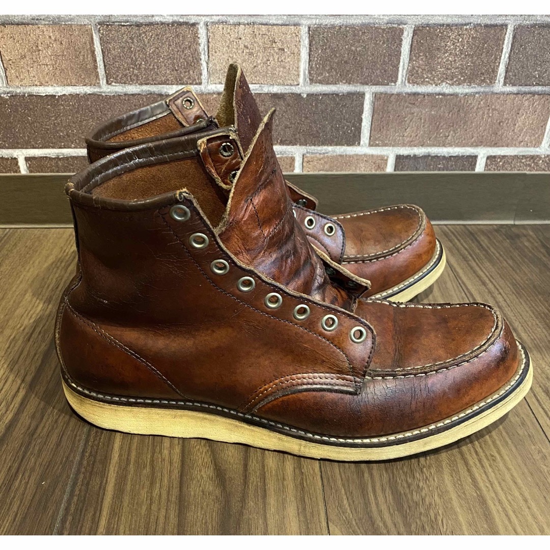 REDWING(レッドウィング)のレッドウィング  アイリッシュセッター 875 四角犬タグ 11B ジャンク品 メンズの靴/シューズ(ブーツ)の商品写真