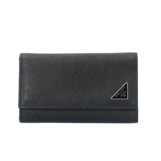 プラダ(PRADA)のプラダ サフィアーノ キーケース レザー 2P-G222 ユニセックス PRADA  中古(キーケース)