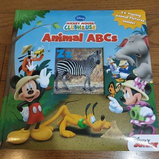 絵本　Mickey Mouse club house Animal ABCs(絵本/児童書)