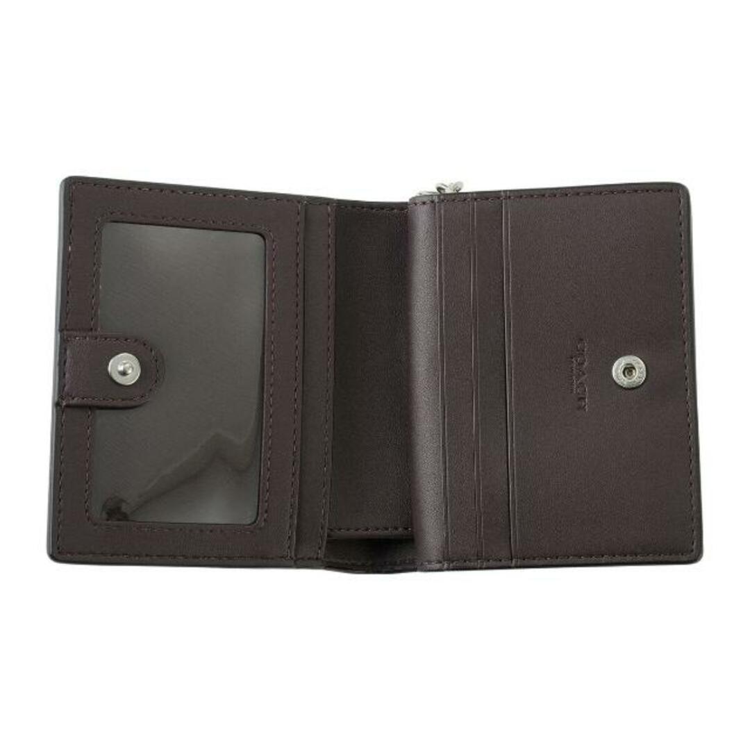 COACH - 新品 コーチ COACH 2つ折り財布 SNAP WALLET シルバー COACH - 新品 コーチ COACH 2つ折り財布 SNAP WALLET シルバー