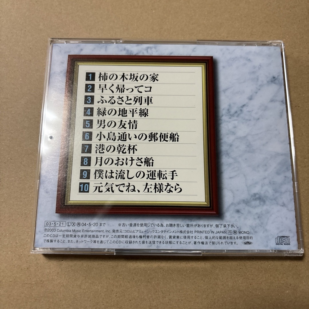 青木光一　コロムビア音得盤シリーズ エンタメ/ホビーのCD(ポップス/ロック(邦楽))の商品写真