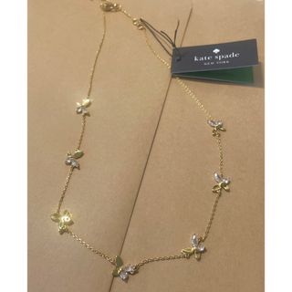 新品未使用　KATE SPADE 蝶　ネックレス　