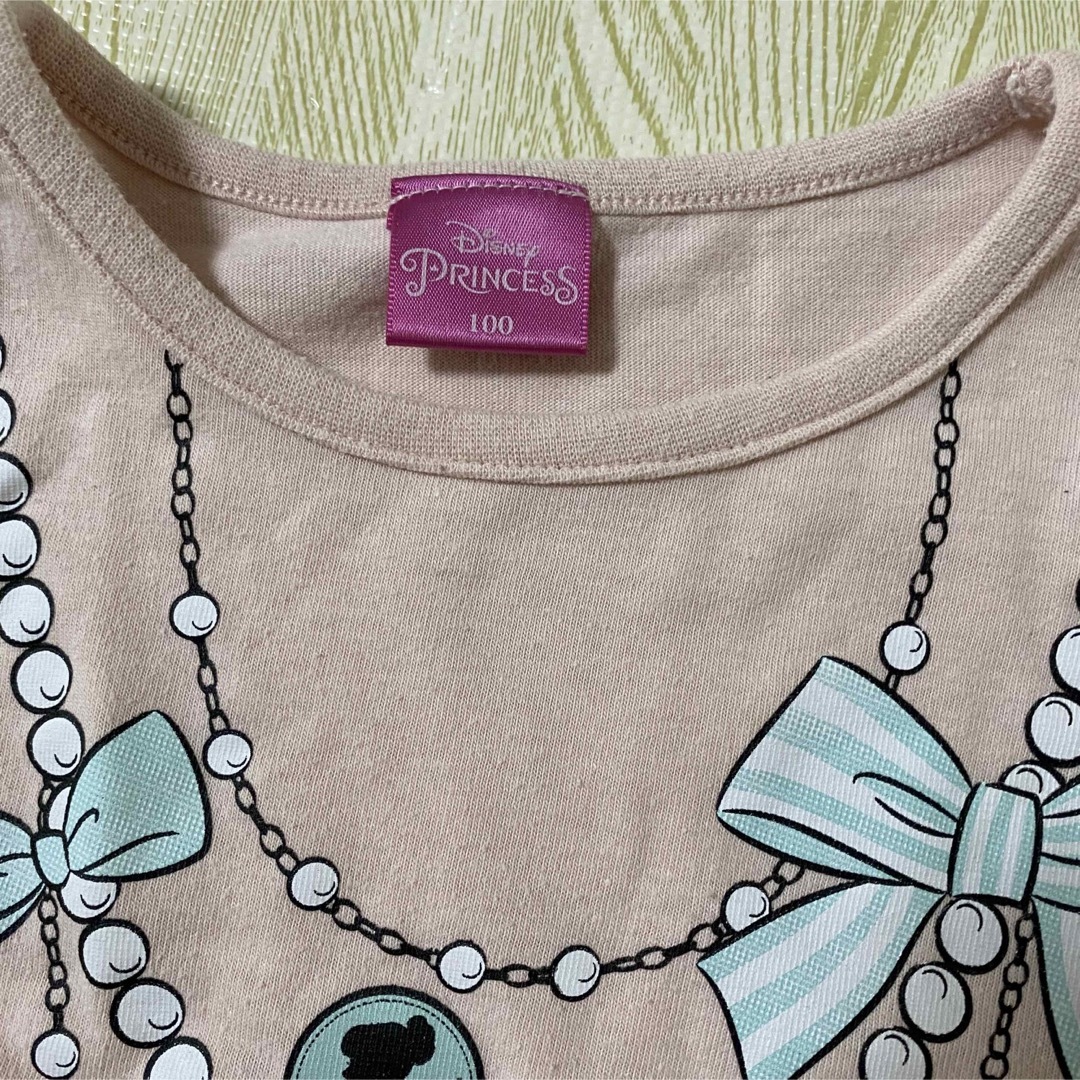 半袖Ｔシャツ　2枚セット　サイズ100 キッズ/ベビー/マタニティのキッズ服女の子用(90cm~)(Tシャツ/カットソー)の商品写真