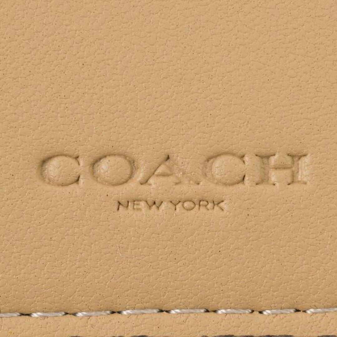 COACH(コーチ)の新品 コーチ COACH 2つ折り財布 ELIZA SMALL WALLET ライトカーキ/チョーク レディースのファッション小物(財布)の商品写真