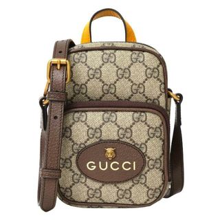 Gucci - 新品 グッチ GUCCI ショルダーバッグ ネオヴィンテージ ベージュ/エボニー