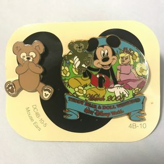 ディズニー(Disney)のレア！ WDW ダッフィー ピンバッジ ピントレーディング 2種セット(キャラクターグッズ)