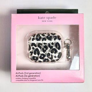 ケイトスペードニューヨーク(kate spade new york)のケイトスペード AirPods （第3世代） ケース シティレオパード(モバイルケース/カバー)