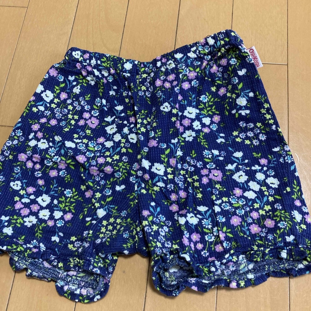 OshKosh(オシュコシュ)の100センチ　小花柄甚平 キッズ/ベビー/マタニティのキッズ服女の子用(90cm~)(甚平/浴衣)の商品写真