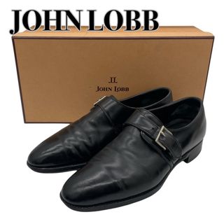 ジョンロブ(JOHN LOBB)のJOHN LOBB ジョンロブ 革靴 ブーツ 黒ブラック 25cm マッタ2(ドレス/ビジネス)