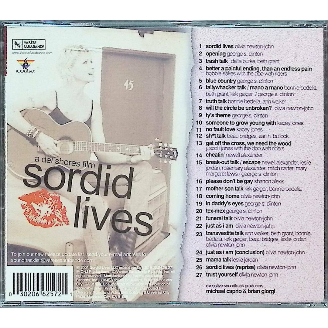 Sordid Lives / Various Artists (CD) エンタメ/ホビーのCD(テレビドラマサントラ)の商品写真