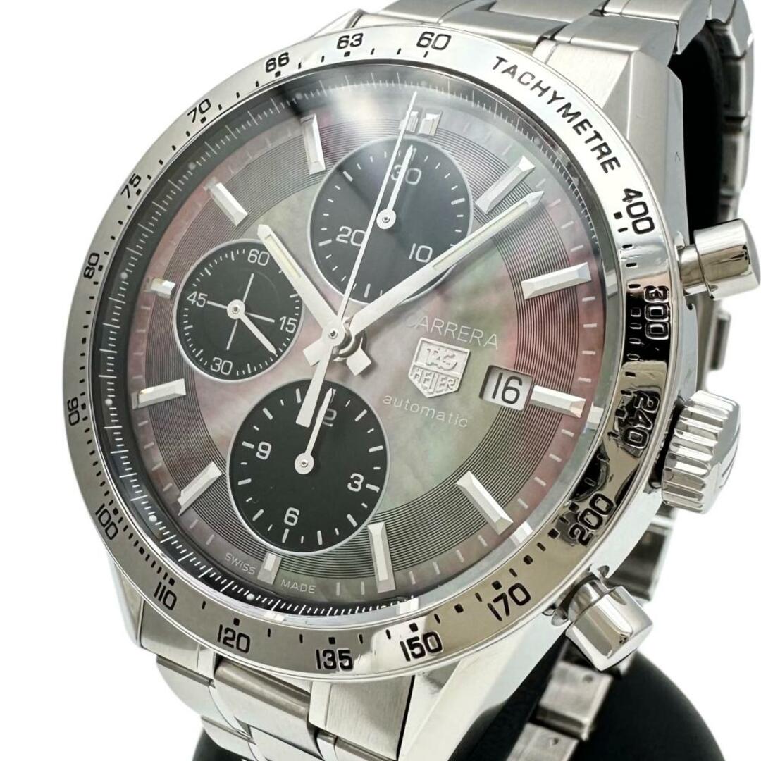 TAG Heuer(タグホイヤー)のタグホイヤー 腕時計 黒目 カレラ キャリバー16 クロノグラフ メンズの時計(腕時計(アナログ))の商品写真