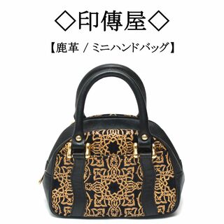 インデンヤ(印傳屋)の◇印傳屋◇ インデンヤ / ブラック / レザー / ミニ ハンドバッグ(ハンドバッグ)