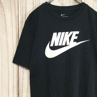 ナイキ(NIKE)の【ナイキ 半袖Ｔシャツ】定番 ビッグロゴ ビッグサイズ XL 黒 NIKE 古着(Tシャツ/カットソー(半袖/袖なし))