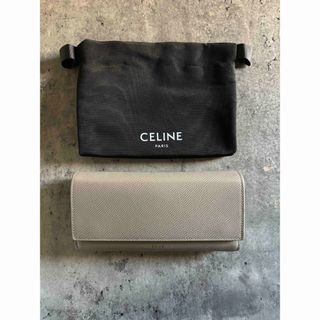 celine - セリーヌ 財布 フラップウォレット ペブル