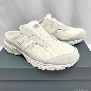 ニューバランス(New Balance)の27.5 新品 ニューバランス 2002 Mule ミュール ホワイト RMQ(スニーカー)