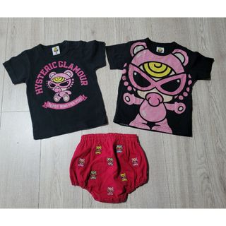 ヒステリックミニ(HYSTERIC MINI)の最終値下げ！美品　ヒステリックミニ　Tシャツ　ブルマ(Tシャツ/カットソー)