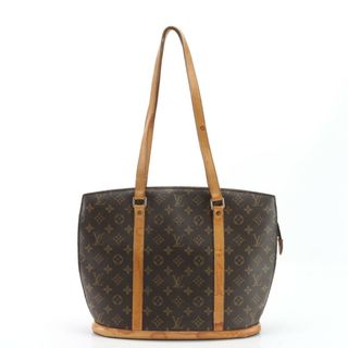 ルイヴィトン(LOUIS VUITTON)のルイヴィトン モノグラム バビロン M51102 レザー トート バッグ 肩掛け ショルダー ハンド A4 ブラウン 婦人 レディース ERE Y15-7(トートバッグ)