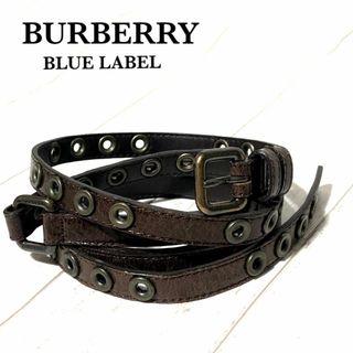 バーバリーブルーレーベル ロングベルト BURBERRY BLUE LABEL 