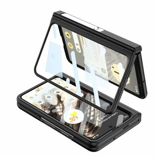 【色:ブラック】（新型）Google Pixel Fold ケース PETフィル(その他)