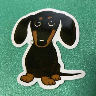 ⭐️人気⭐️ダックスフントのステッカー　Dachshund Sticker(車外アクセサリ)