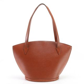 ルイヴィトン(LOUIS VUITTON)のルイヴィトン エピ サンジャック ショッピング M52263 レザー トート バッグ 肩掛け ショルダー ケニアブラウン レディース EEE Y2-9(トートバッグ)