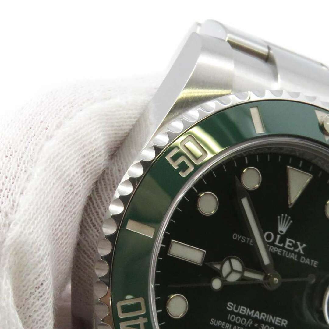 ROLEX(ロレックス)のロレックス サブマリーナ デイト 116610LV ROLEX 腕時計 グリーン文字盤 メンズの時計(腕時計(アナログ))の商品写真