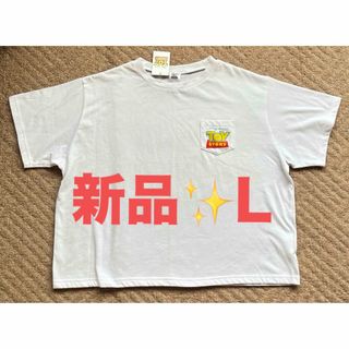 新品タグ付き✨トイストーリー　半袖Tシャツ　白　送料無料