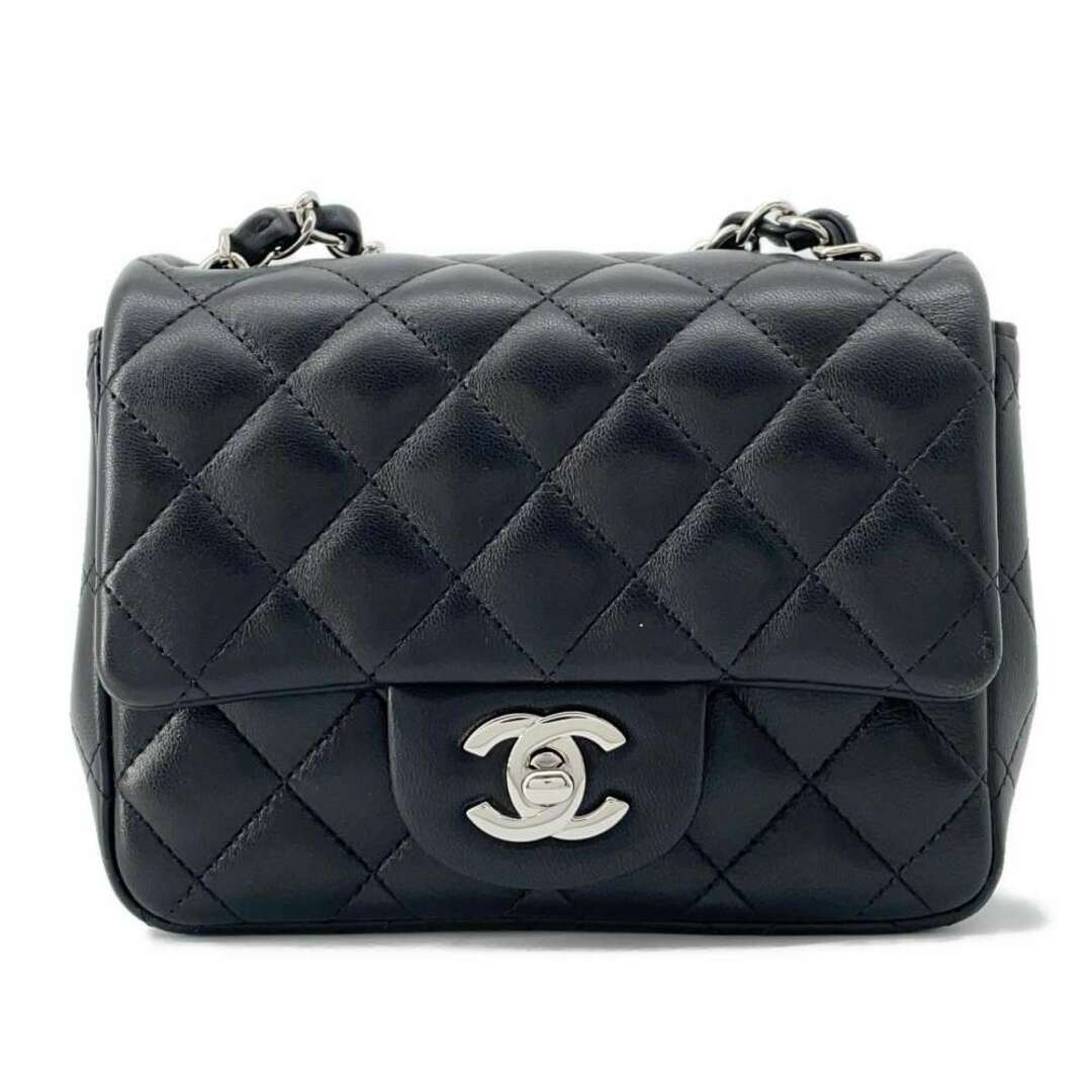 CHANEL(シャネル)のシャネル チェーンショルダーバッグ マトラッセ ココマーク ラムスキン A35200 CHANEL 黒 レディースのバッグ(ショルダーバッグ)の商品写真