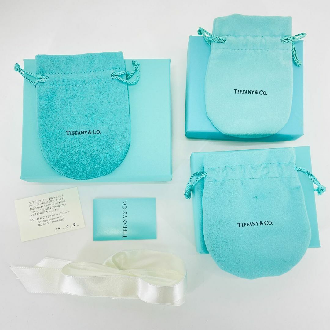 Tiffany & Co.(ティファニー)のティファニー ブレスレット用 箱 袋 セット まとめ 3箱 空箱 巾着 保存袋 レディースのアクセサリー(その他)の商品写真