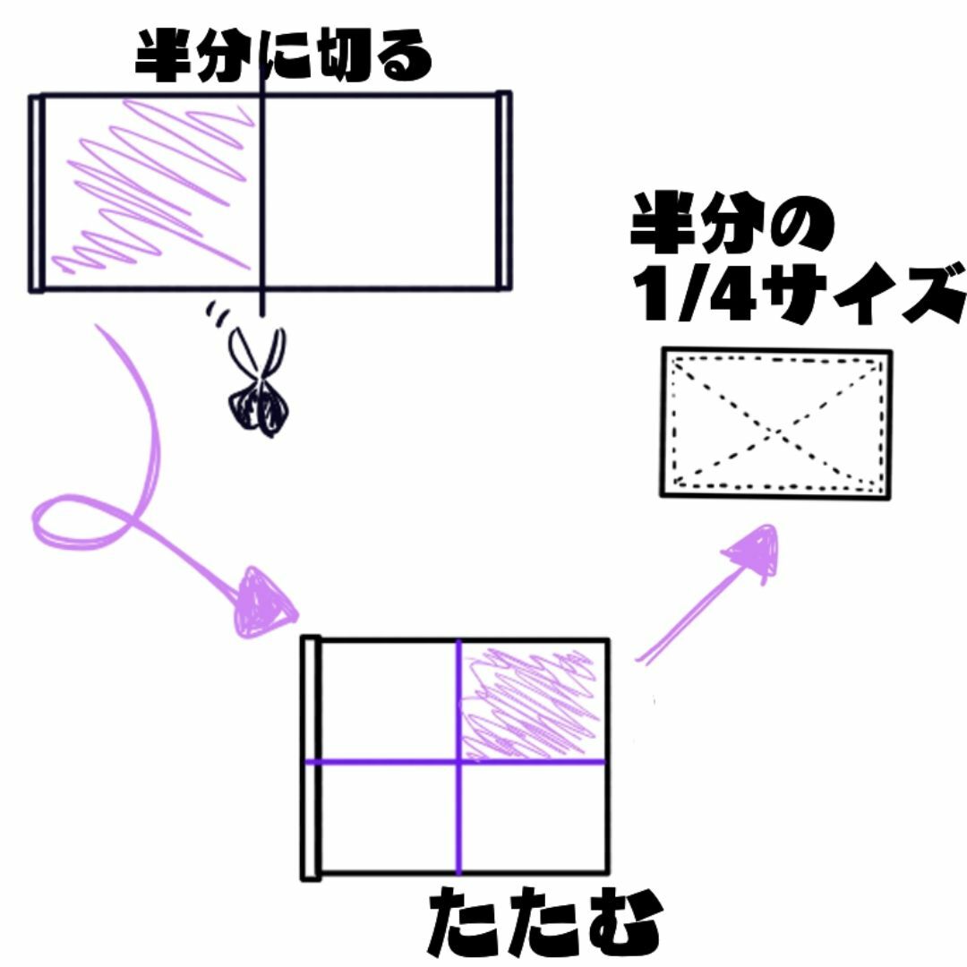 白の手作り雑巾☆フェイスタオル半分の4分の１サイズ 2枚入り 雑巾　15×20  インテリア/住まい/日用品のインテリア/住まい/日用品 その他(その他)の商品写真