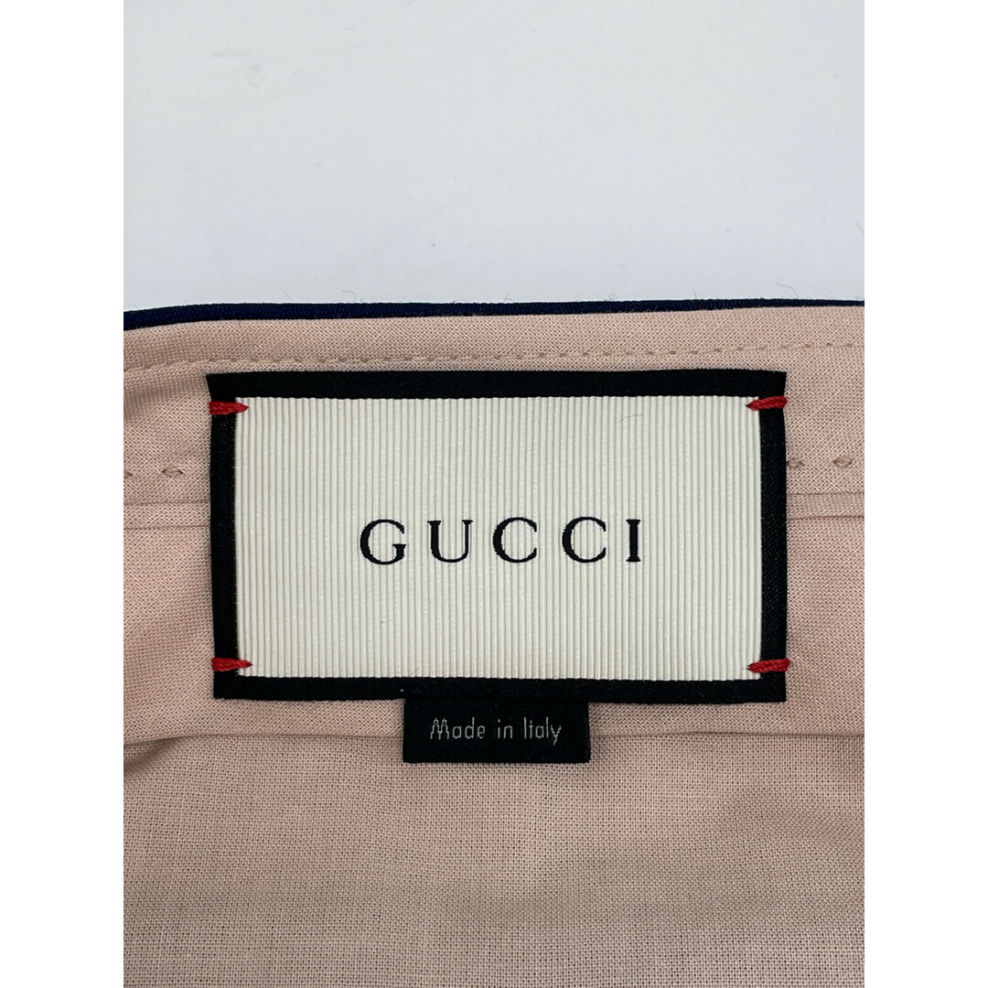 Gucci(グッチ)のグッチ 430519 ﾈｲﾋﾞｰ ｳｰﾙ ﾌﾚｱﾊﾟﾝﾂ 40 レディースのパンツ(その他)の商品写真