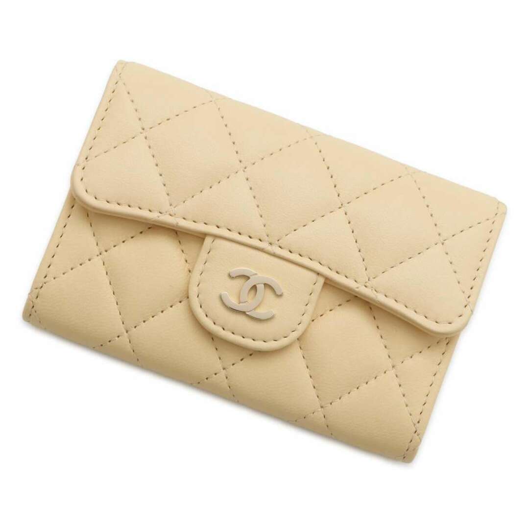 CHANEL(シャネル)のシャネル カードケース マトラッセ クラシック ココマーク ラムスキン AP0214 CHANEL 小銭入れ  コインケース レディースのファッション小物(パスケース/IDカードホルダー)の商品写真