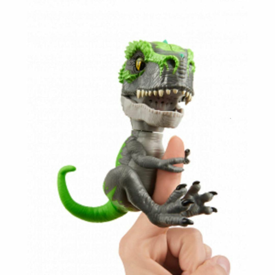 【新着商品】手のり恐竜! ジュラミン! 破壊王グリーンT-REX キッズ/ベビー/マタニティのおもちゃ(その他)の商品写真