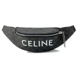 セリーヌ(celine)のセリーヌ ボディバッグ トリオンフ バムバッグ PVC 195972DFV.38NN CELINE バッグ 黒(ボディバッグ/ウエストポーチ)