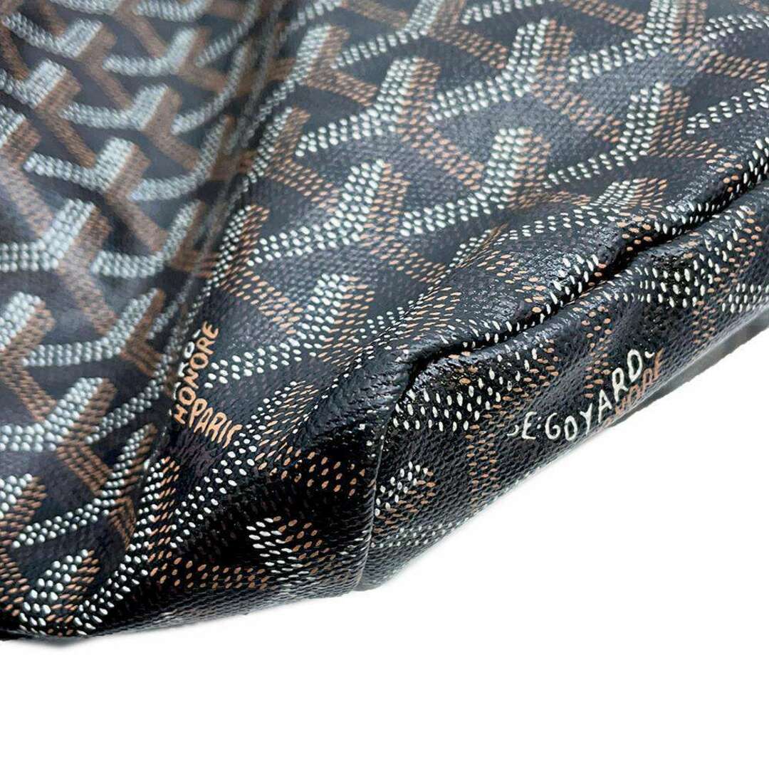 GOYARD(ゴヤール)のゴヤール トートバッグ サンルイ PM PVC GOYARD バッグ ポーチ付き ショルダーバッグ 黒 レディースのバッグ(トートバッグ)の商品写真