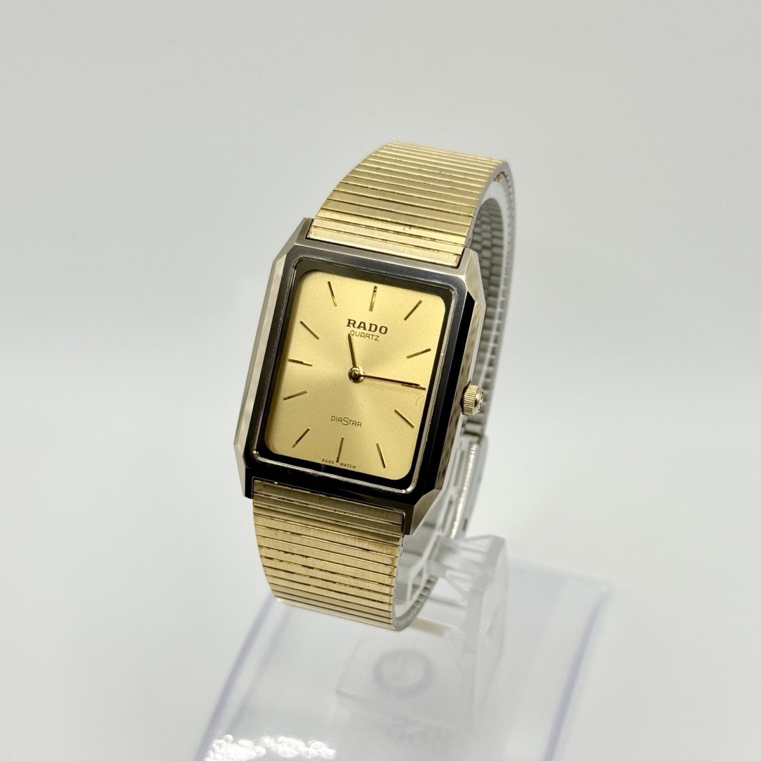 RADO - RADO QZ ラドー ダイヤスター 121.9521.3スクエア RADO - RADO QZ ラドー ダイヤスター 121.9521.3スクエア