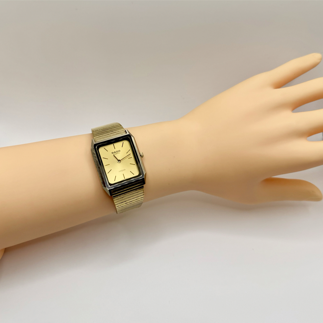 RADO - RADO QZ ラドー ダイヤスター 121.9521.3スクエア RADO - RADO QZ ラドー ダイヤスター 121.9521.3スクエア