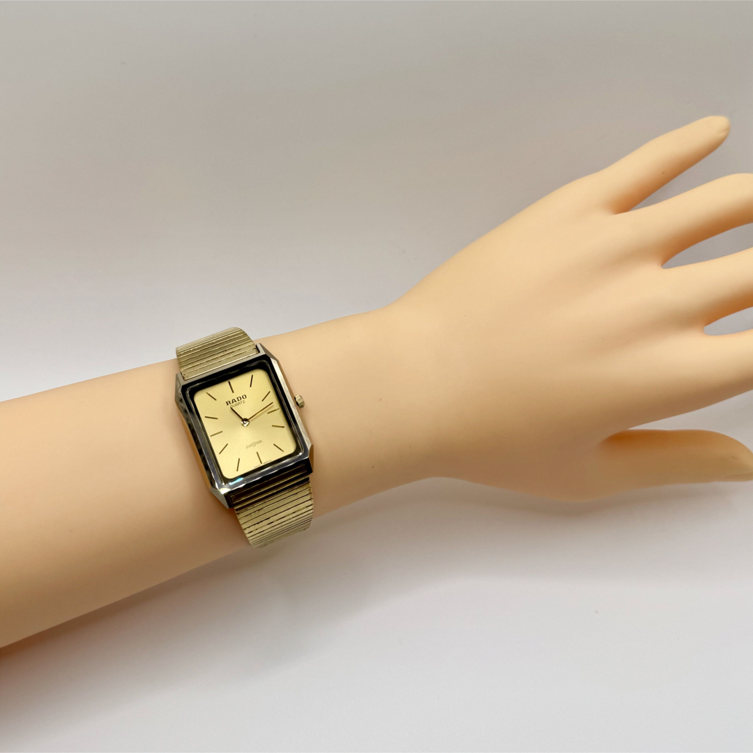RADO - RADO QZ ラドー ダイヤスター 121.9521.3スクエア RADO - RADO QZ ラドー ダイヤスター 121.9521.3スクエア