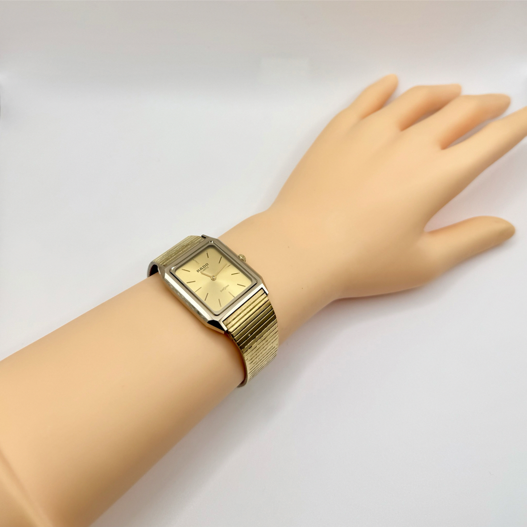 RADO - RADO QZ ラドー ダイヤスター 121.9521.3スクエア RADO - RADO QZ ラドー ダイヤスター 121.9521.3スクエア